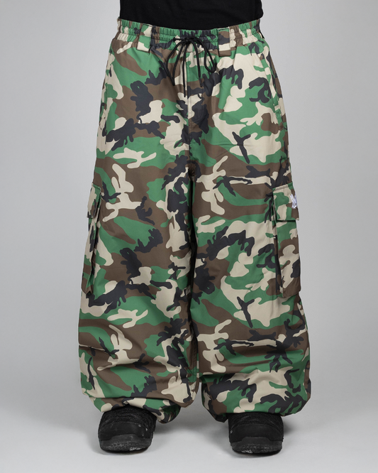 BAGGY SNOWPANTS CAMO