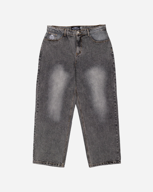 BIG STEPPA JEANS, BLACK/GRAY
