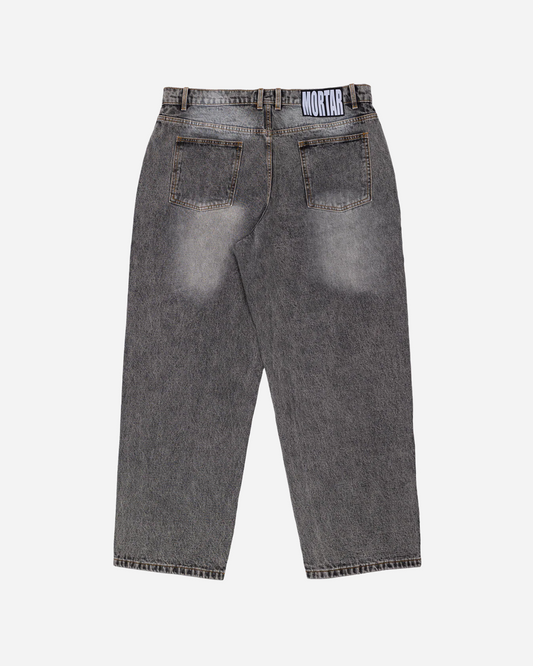 BIG STEPPA JEANS, BLACK/GRAY
