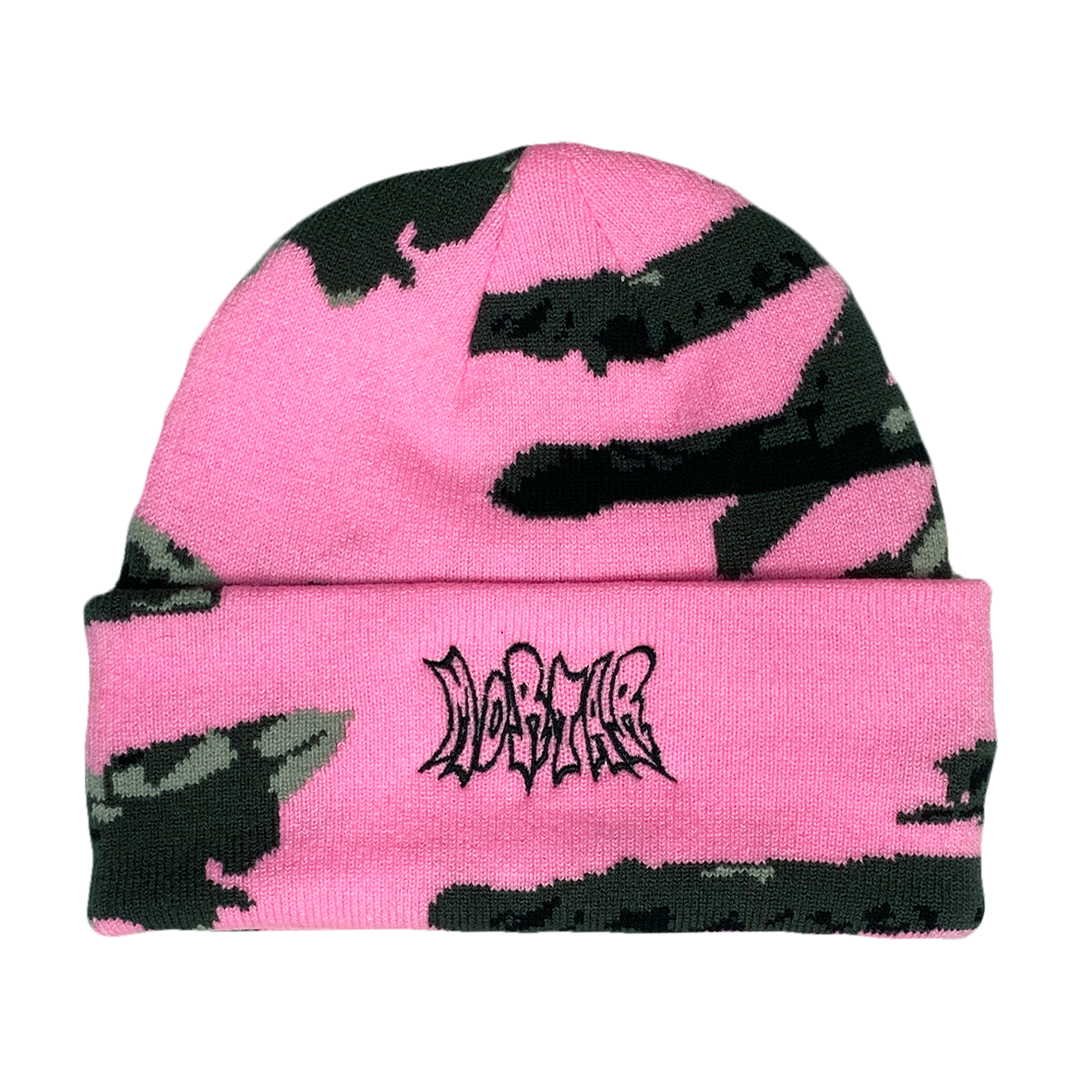 Pink camo deals beanie