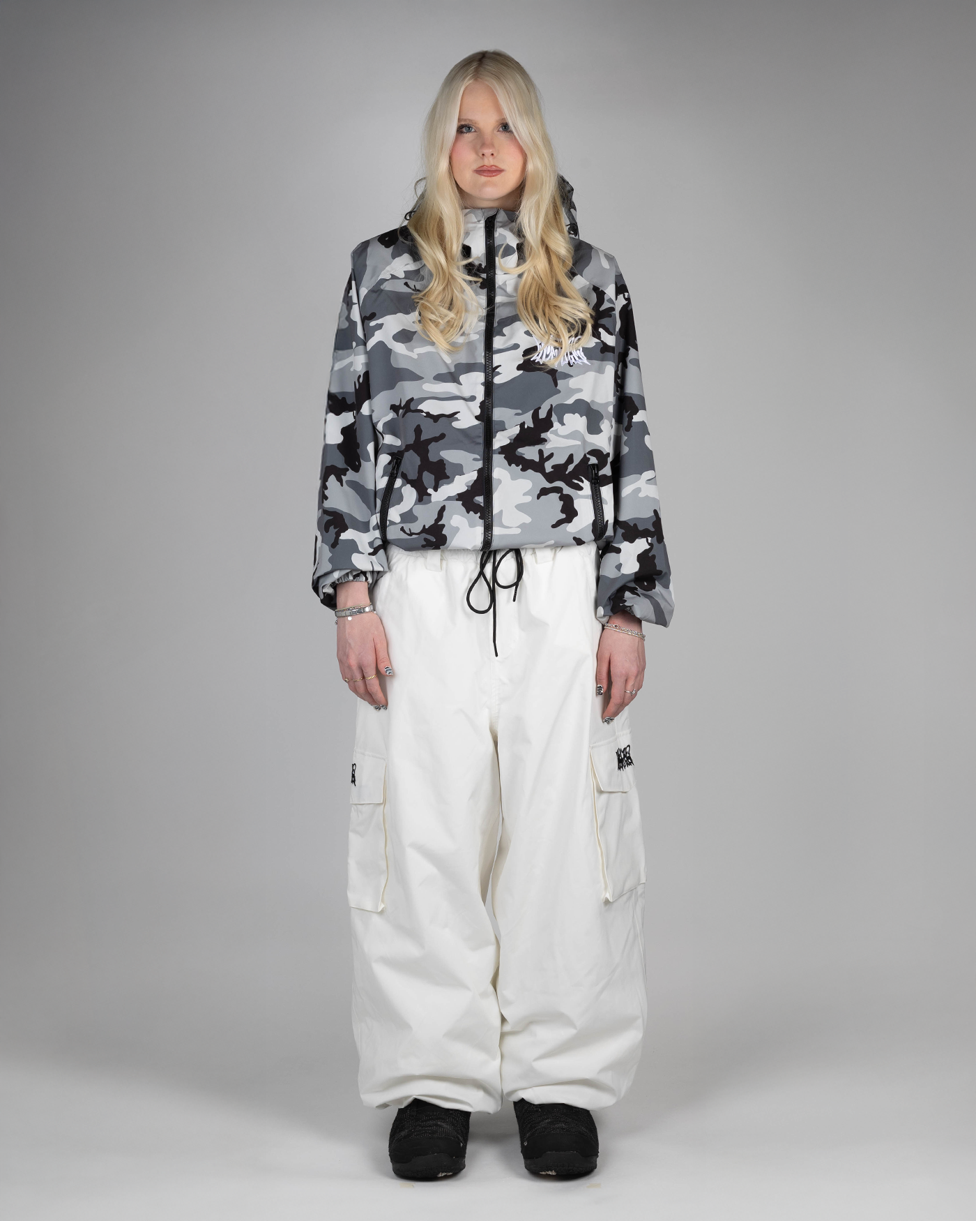 BAGGY SNOWPANTS WHITE