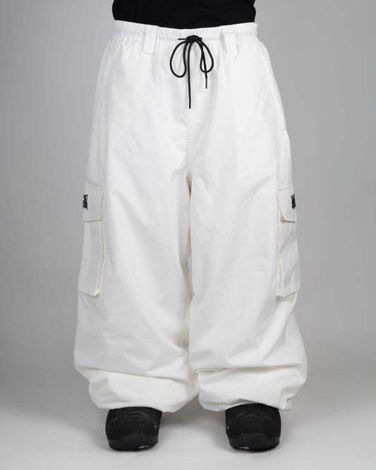 BAGGY SNOWPANTS WHITE