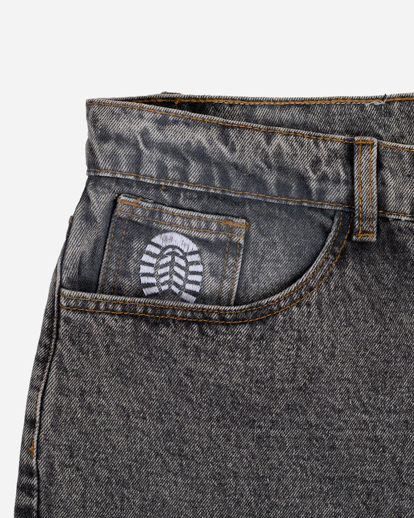 BIG STEPPA JEANS, BLACK/GRAY