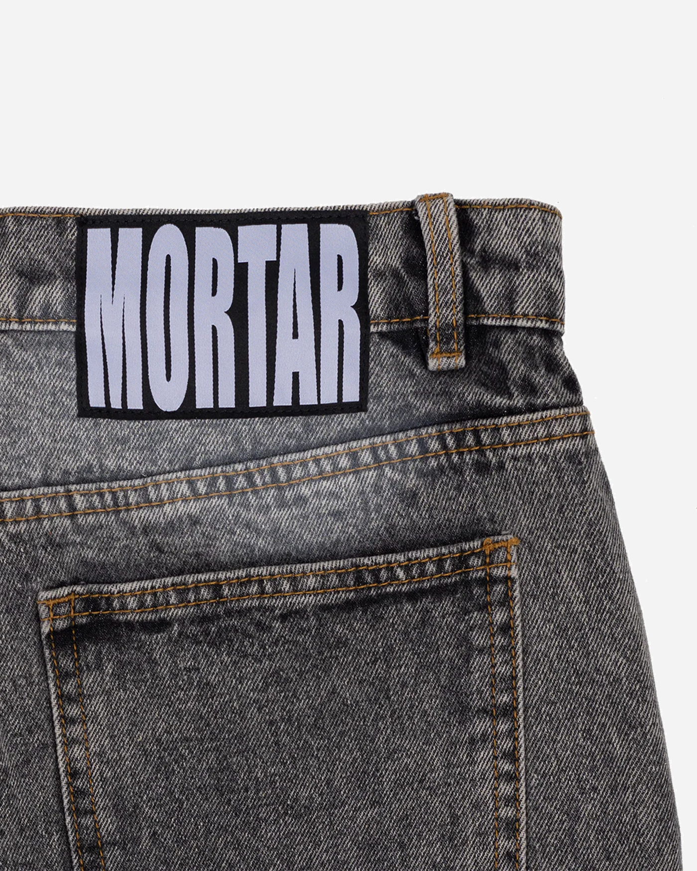 BIG STEPPA JEANS, BLACK/GRAY