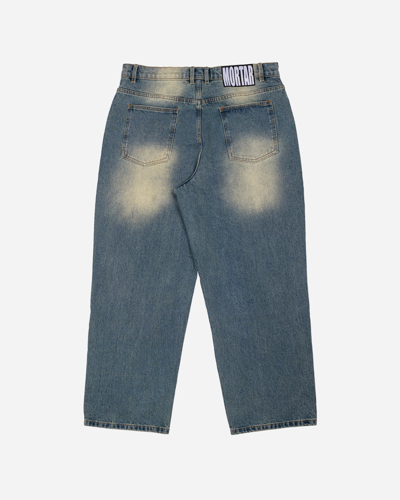BIG STEPPA JEANS, BLUE/SAND
