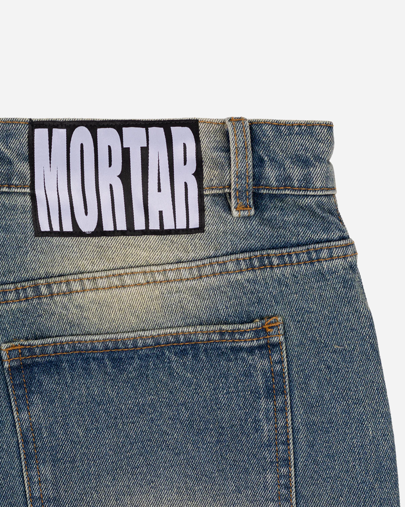 BIG STEPPA JEANS, BLUE/SAND