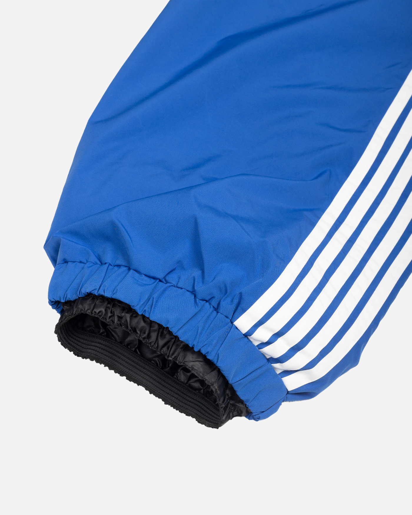 Blue stripe baggy snowpants snow gaiter