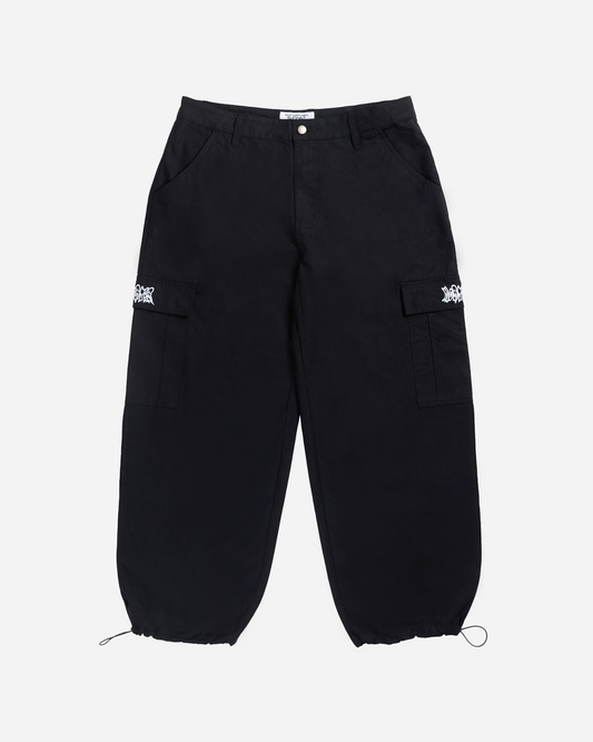 BAGGY CARGOS BLACK