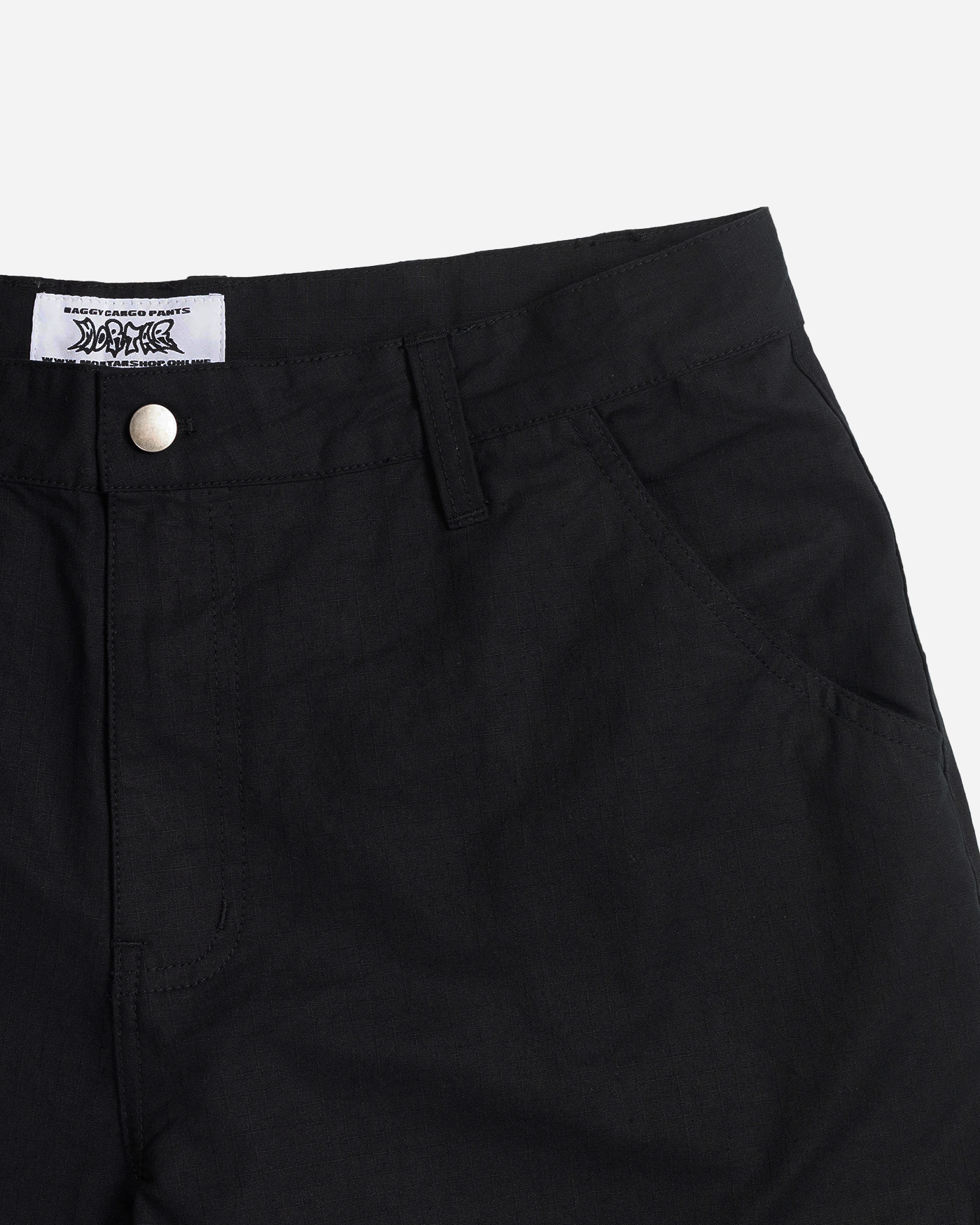 BAGGY CARGOS BLACK