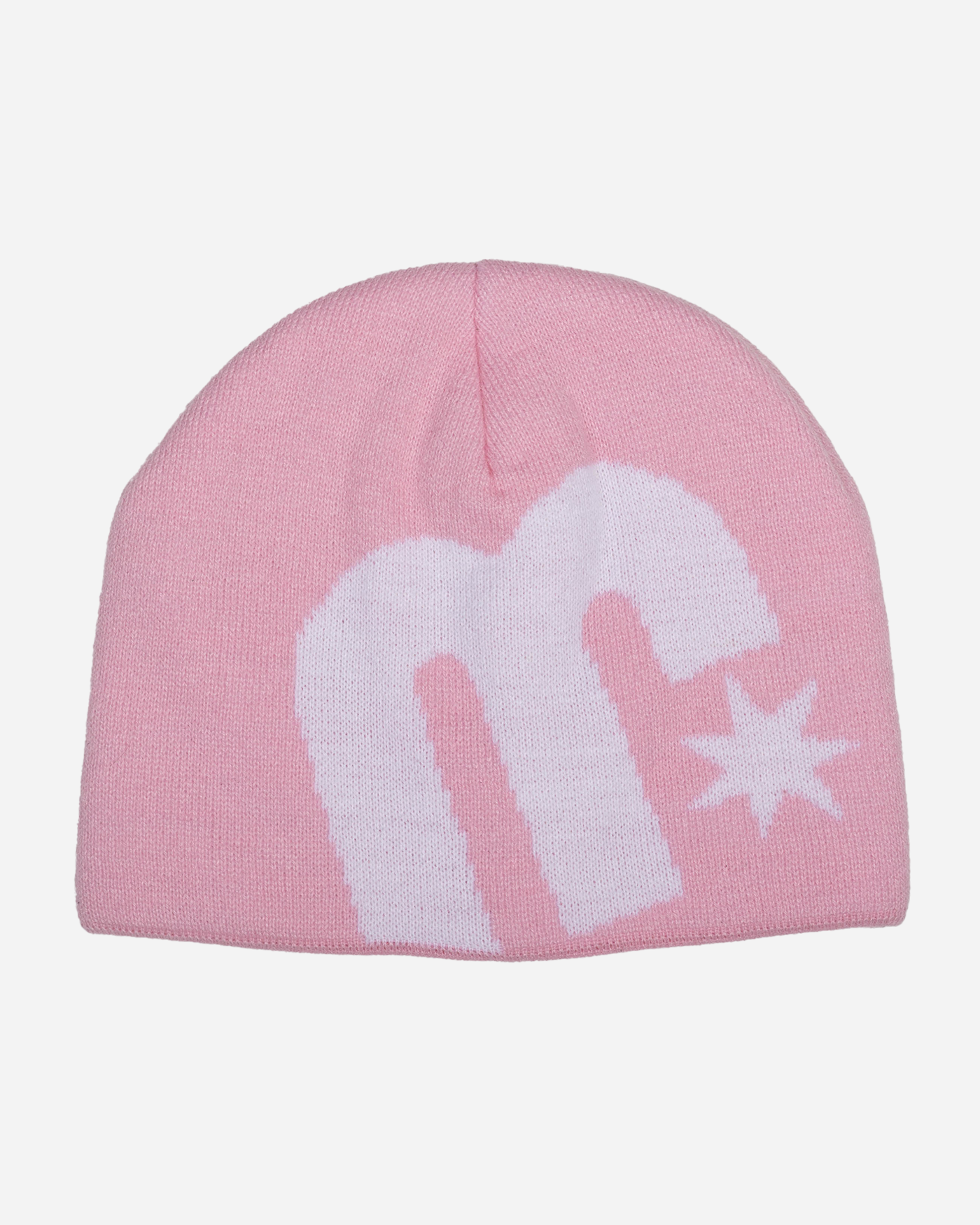 M STAR BEANIE PINK