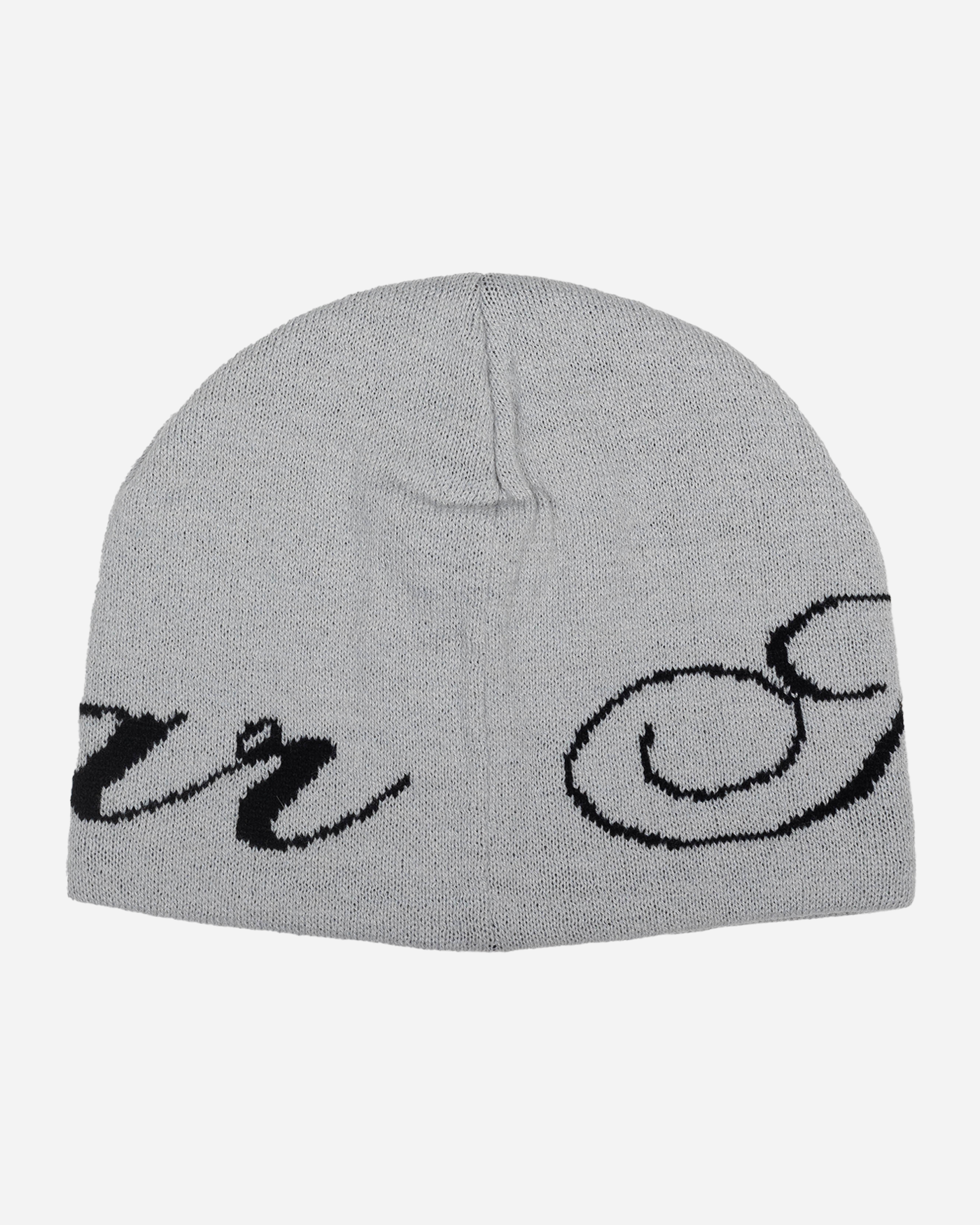 SCRIPT BEANIE GREY