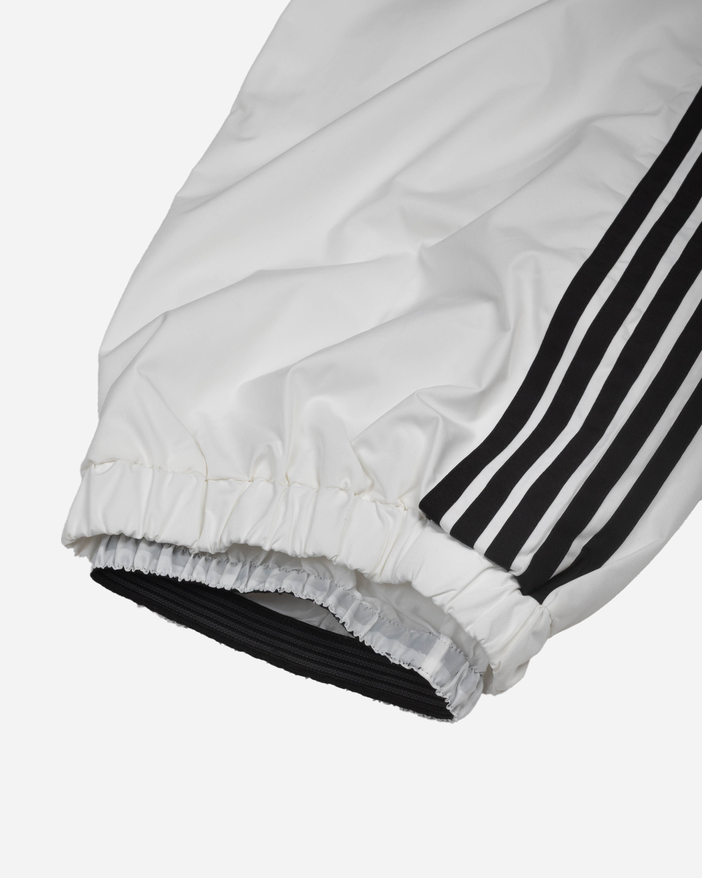 White stripe baggy snowpants snow gaiter